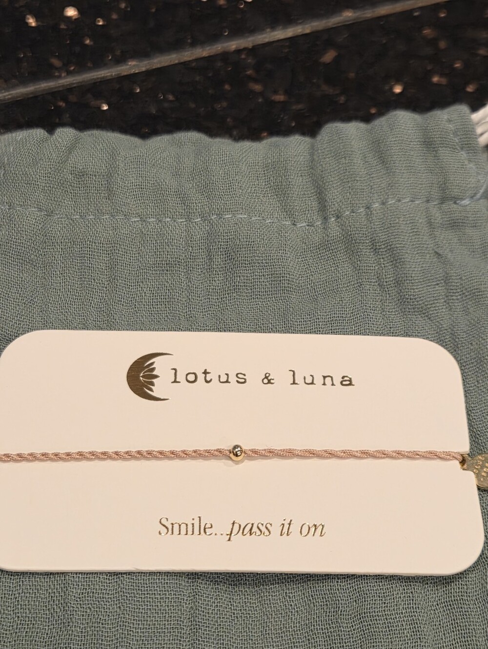Lotus and Luna Bracelet